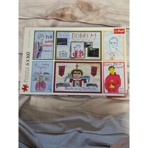 Trefl Puzzle 6x160 Blessed Jerzy Popieluszko Zlo Dobrem Polish Religious